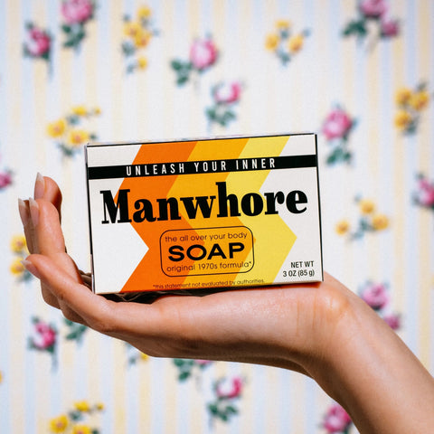 Manwhore Triple-Milled Boxed Bar Soap