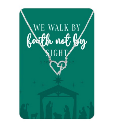 Walk By Faith Keepsake Card