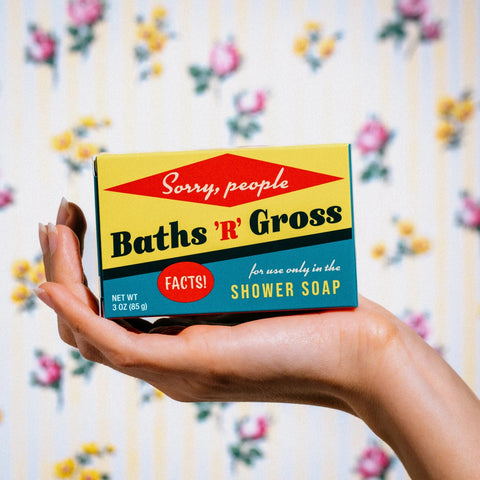 Baths 'R' Gross Triple-Milled Boxed Bar Soap