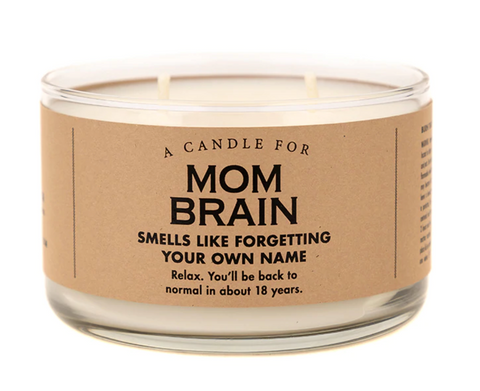 A Candle for Mom Brain