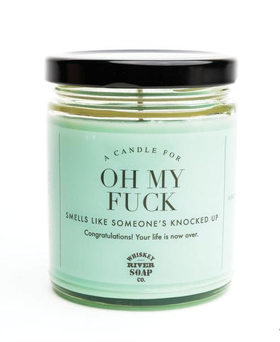 Oh My Fuck Candle