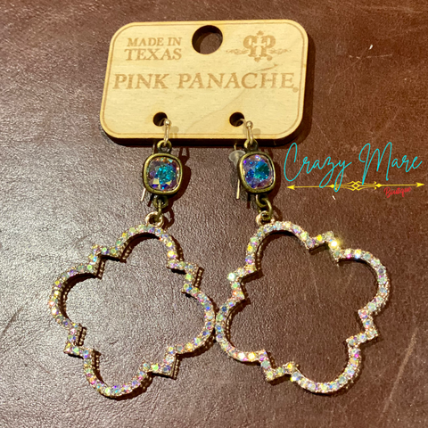 Pink Panache - Earrings - Gold Moroccan 1E563BAB